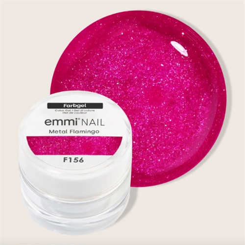 Color Gel Metal Flamingo  - F156 *Vegan